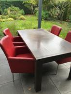Te koop Eettafel, Huis en Inrichting, Tafels | Eettafels, Ophalen, Gebruikt, 50 tot 100 cm, 150 tot 200 cm