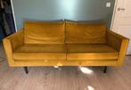 Be Pure Rodeo, oker fluweel, zit en ligt heerlijk!, Huis en Inrichting, Ophalen, 150 tot 200 cm, Driepersoons, 75 tot 100 cm
