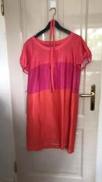 Mooie orange roze jurk maat 44, Maat 42/44 (L), Ophalen of Verzenden, Roze, Zo goed als nieuw