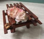 Picknickbank Picknicktafel bankje tafel pop beer speelgoed, Ophalen of Verzenden