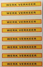 WERKVERKEER (sticker), Ophalen of Verzenden, Nieuw, Bus of Vrachtwagen, Tekno
