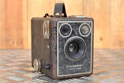 Oude camera - SIX-20 'BROWNIE' Made by Kodak, Audio, Tv en Foto, Fotocamera's Analoog, Niet werkend, Kodak, Ophalen of Verzenden