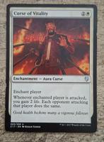 Curse of Vitality - Magic the Gathering, Verzenden, Gebruikt, Losse kaart