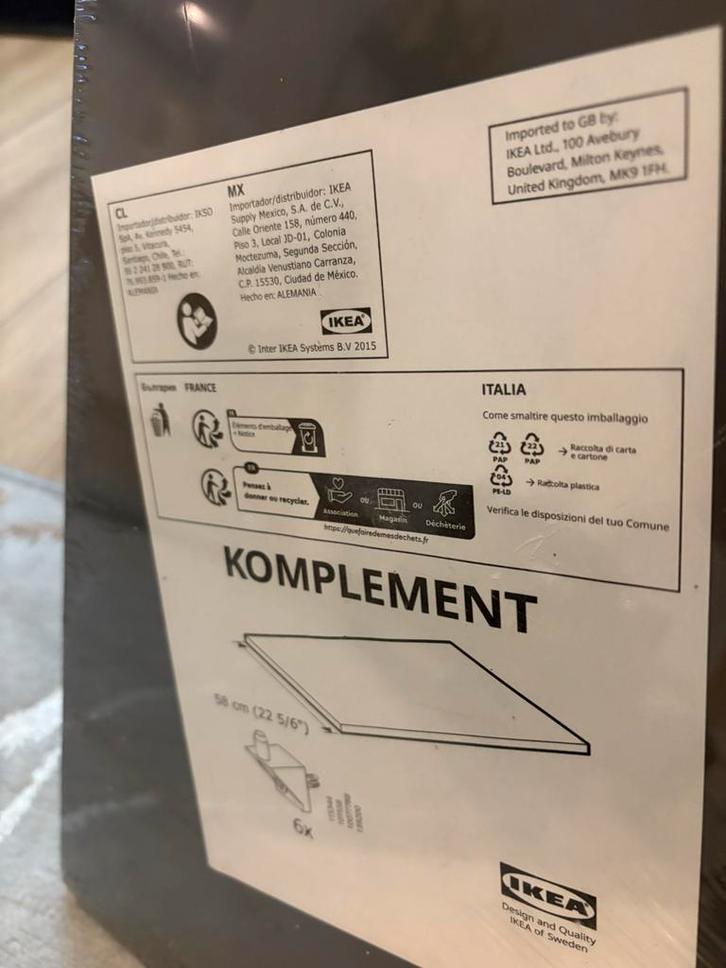 Plank IKEA, Huis en Inrichting, Kasten | Kledingkasten, Nieuw, Minder dan 100 cm, 50 tot 100 cm, 25 tot 50 cm, Ophalen