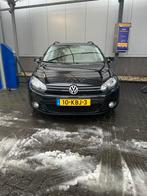 Volkswagen Golf 1.4 TSI Variant automaat 2009 Zwart, Stof, Zwart, 4 cilinders, Origineel Nederlands