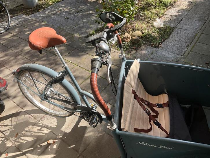 Elektrische Bakfiets - Garagevondst!, Fietsen en Brommers, Fietsen | Bakfietsen, Zo goed als nieuw, Johnny Loco, 2 kinderen, Elektrisch