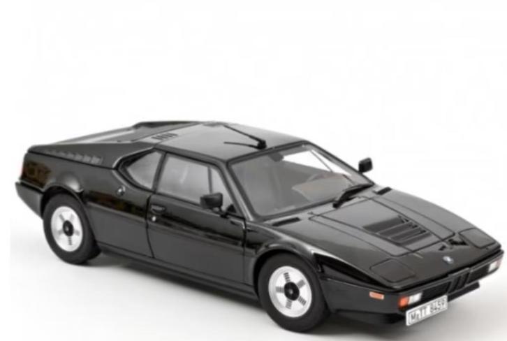 BMW M1 E26 1980 Zwart schaal 1/18 NOREV ref: 183225, Hobby en Vrije tijd, Modelauto's | 1:18, Nieuw, Auto, Norev, Verzenden