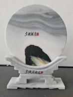 Chinese Dream Stone Marble Plate, Verzamelen, Beelden en Beeldjes, Ophalen, Zo goed als nieuw