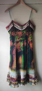 Jean Paul Gaultier zomerjurkje maat L, Kleding | Dames, Ophalen of Verzenden, Gedragen, Groen, Boven de knie