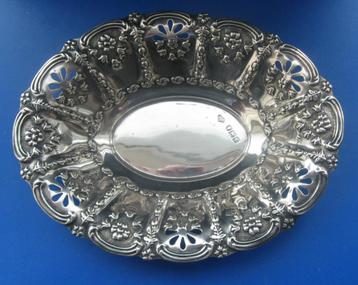 Zilveren (Sterling) schaaltje. London F-1901 beschikbaar voor biedingen