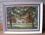 Jan Kelderman (1914-1990) - Boerderij a/h Gein Abcoude, Antiek en Kunst, Kunst | Schilderijen | Klassiek, Ophalen of Verzenden