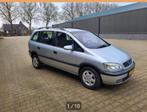 Opel Zafira 1.6 16V 2000 Grijs, rolstoel auto, rolstoelbus, Voorwielaandrijving, 65 €/maand, 750 kg, 4 cilinders