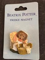 Beatrix Potter Magneet Mrs Tiggy-Winkle, Nieuw in Verpakking, Ophalen of Verzenden, Nieuw, Dier