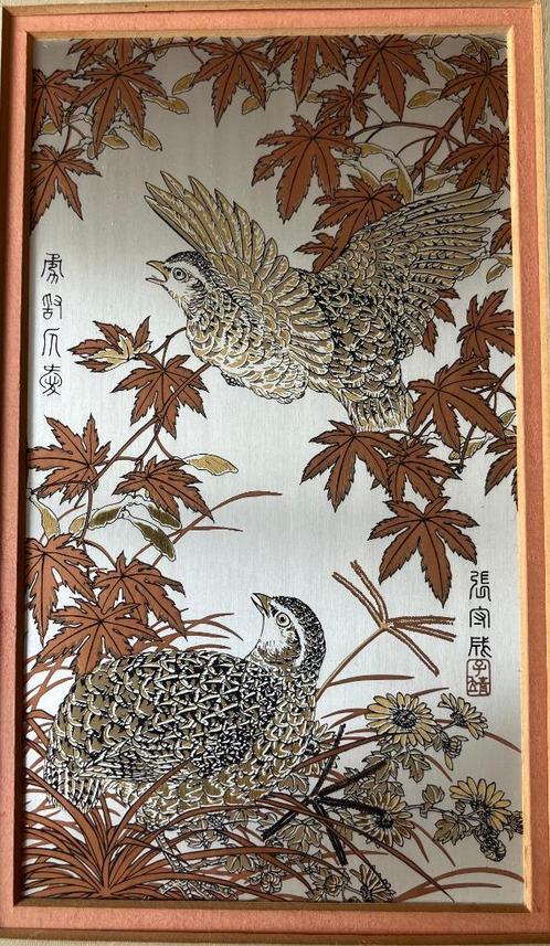 Ets Zhang Shou-Cheng met certificaat van echtheid, Antiek en Kunst, Kunst | Etsen en Gravures, Verzenden
