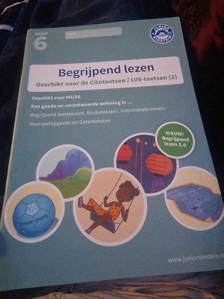 Begrijpend Lezen Cito Toets 2  Groep 6 - Junior Einstein, Boeken, Schoolboeken, Nieuw, Nederlands, Overige niveaus, Ophalen of Verzenden