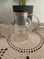 Tea for One theepot met filter van transparant glas 13/10cm, Huis en Inrichting, Keuken | Servies, Overige typen, Ophalen of Verzenden