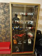 Oude Bart Smit vitrine 200x100x54, Ophalen, 50 tot 100 cm, Glas, 150 tot 200 cm