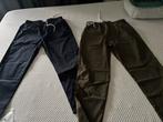 2 Nieuwe Broeken Blauw/Groen Maat L, Ophalen of Verzenden, Nieuw, Maat 52/54 (L), Blauw