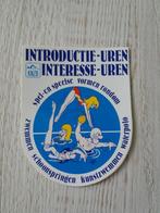 sticker KNZB introductie - uren intresse - uren, Ophalen of Verzenden, Zo goed als nieuw, Sport