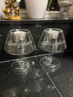 Glazen waxinelichtjes riviera maison, Ophalen, Zo goed als nieuw, Overige materialen, Minder dan 25 cm