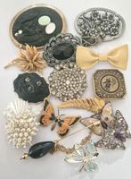 Lot broches, Sieraden, Tassen en Uiterlijk, Broches, Ophalen of Verzenden, Zo goed als nieuw, Overige kleuren, Overige materialen