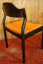 Retro stoel design Pastoe eetkamerstoel brutalist buro chair, Ophalen, Gebruikt, Bruin, Design Retro Vintage Brutalist Med-Century Pastoe Frisho