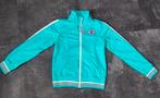 Sportvest turquoise Mt.152/154, Ophalen of Verzenden, Zo goed als nieuw, Meisje, Trui of Vest