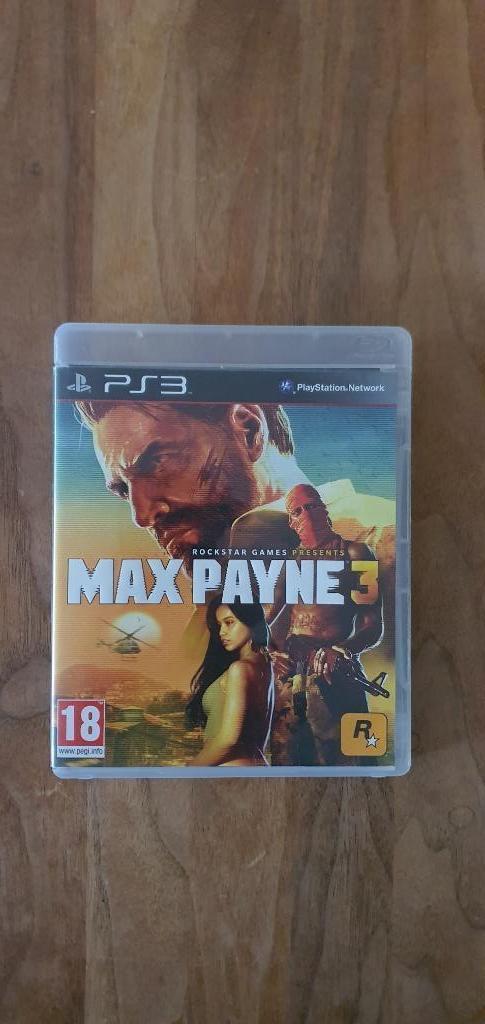 PS3 Game - Max Payne 3, Spelcomputers en Games, Games | Sony PlayStation 3, Zo goed als nieuw, Shooter, 1 speler, Vanaf 18 jaar