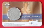 coincard Nederland 2½ gulden 1980 FDC Dubbelkop, Postzegels en Munten, Munten | Nederland, Ophalen of Verzenden, Koningin Beatrix
