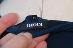 Jurk donkerblauw Kiomi mt 34 Vaste prijs, Blauw, Kiomi, Ophalen of Verzenden, Zo goed als nieuw