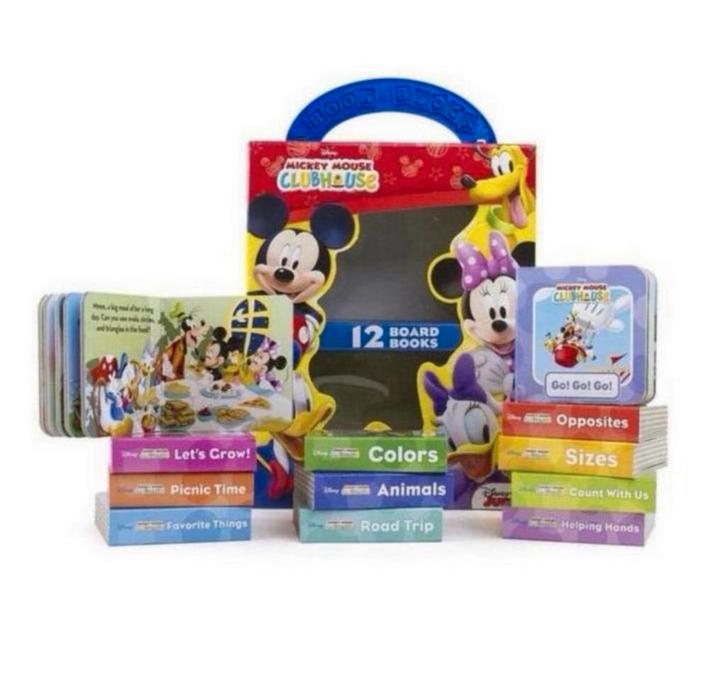 Disney Junior Mickey Mouse Clubhouse 12 boeken Engels leren, Verzamelen, Disney, Nieuw, Overige typen, Mickey Mouse, Ophalen of Verzenden