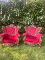 Barok fauteuils vintage zeer groot en uitgewerkt!, Antiek en Kunst, Antiek | Meubels | Stoelen en Banken, Ophalen