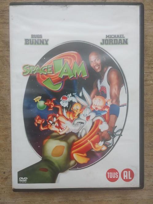 Space Jam DVD - Bugs Bunny & Michael Jordan Loony Tunes, Cd's en Dvd's, Dvd's | Tekenfilms en Animatie, Gebruikt, Europees, Tekenfilm