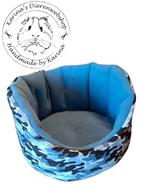 Snuggle bed " camouflage blauw" voor cavia NIEUW, Www.Karinasdierenwebshop.nl, Www.Karinasdierenwebshop.nl, Nieuw, Ophalen of Verzenden