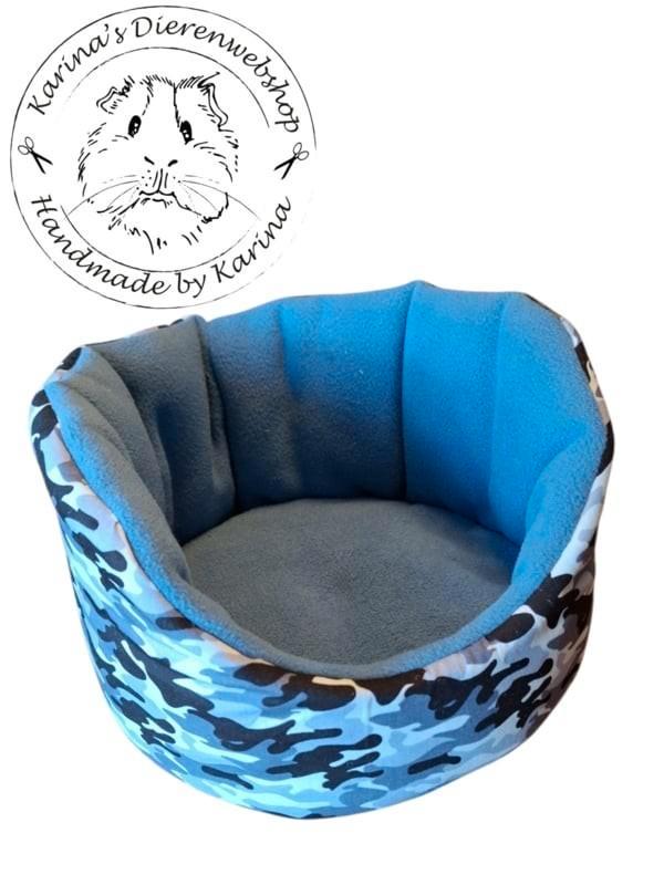Snuggle bed " camouflage blauw" voor cavia NIEUW, Dieren en Toebehoren, Knaagdieren en Konijnen | Toebehoren, Nieuw, Overige typen