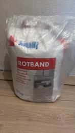 Knauf rotband, Ophalen, Overige materialen, Minder dan 4 cm, Minder dan 5 m²