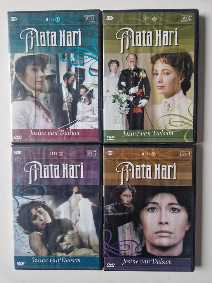Mata Hari DVD Box - Josine van Dalsum, Cd's en Dvd's, Dvd's | Tv en Series, Gebruikt, Drama, Boxset, Vanaf 12 jaar, Ophalen of Verzenden