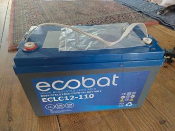 110 ah AGM huishoud accu + 35mm2 kabels + scheidingsrelais beschikbaar voor biedingen