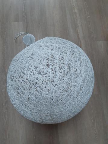 Grote landelijke hanglamp Ø 60 cm. wit QAZQA corda beschikbaar voor biedingen