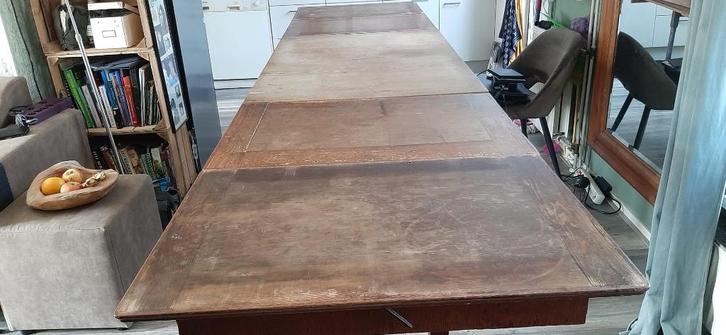 kloostertafel uitschuifbaar, Antiek en Kunst, Antiek | Meubels | Tafels, Ophalen