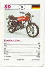 F6 motorkaartje 8d kreidler - flott, Ophalen of Verzenden, Zo goed als nieuw, Auto's