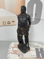 Afrikaanse krijger jager speer Zuid-Afrika 35cm Beeld kunst, Antiek en Kunst, Kunst | Niet-Westerse kunst, Ophalen of Verzenden