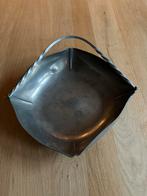 Antieke Tinnen Schaal met Handvat, Antiek en Kunst, Antiek | Tin, Ophalen of Verzenden