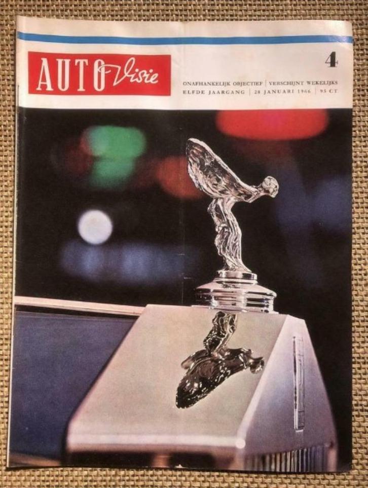 AutoVisie 1967: Saab Sonett II, Rallye Monte Carlo, Boeken, Auto's | Folders en Tijdschriften, Gelezen, Algemeen, Ophalen of Verzenden