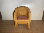 Rotan stoel, Ophalen, Gebruikt, Bruin, Eén