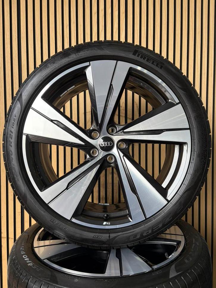 Org. 21” Audi Sport RS Q5 SQ5 DEMO Zomerset Zomerbanden, Auto-onderdelen, Banden en Velgen, Banden en Velgen, Zomerbanden, 21 inch