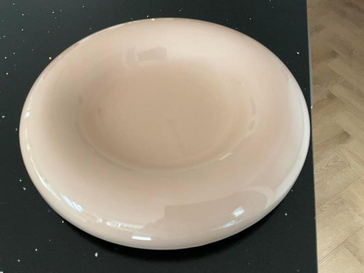 Keramische Bloemen Drijfschaal - Rond, Huis en Inrichting, Woonaccessoires | Schalen en Manden, Gebruikt, Schaal, Rond, Porselein of Keramiek