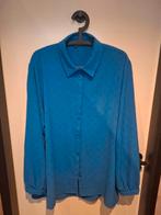 Kobaltblauw, blauwe blouse met patroon van Norah, maat 48, Blauw, Maat 46/48 (XL) of groter, Ophalen of Verzenden, Zo goed als nieuw