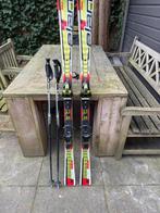 Ski’s merk Elan 155cm inclusief stokken, Ophalen