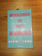 Misschien is het anders    David Yoon, Gelezen, David Yoon, Ophalen of Verzenden, Fictie